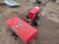 Gravely Professional 16 2 Wheel Tractor with Sweeper Attachment