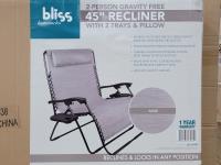 2-Person Gravity Free 45 Inch Recliner