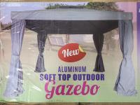 Aluminum Soft Top Outdoor Gazebo