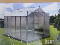 8 Ft X 10 Ft Polycarbonate Greenhouse