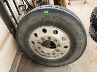 (1) Bfgoodrich 11R22.5 Tire On Aluminum Rim