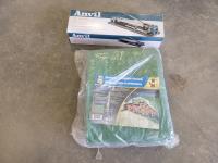 Anvil 14 Inch Tile Cutter and 18 Ft X 24 Ft Poly Tarp