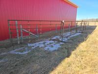 Shopbuilt 25 Ft Panel with Walk Thru Gate and 11 Ft Gate On One End