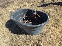 Little Giant Poly Water Trough with Float and Hose
