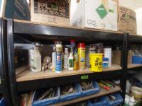Qty of Glues, Adhesives, Spray Foam & Insecticide