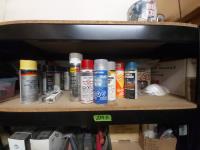 Qty of Spray Paint & Painting Supplies