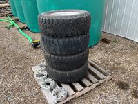 (4) Lt265/75R16 Tires w/ Rims
