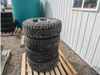 (4) 275/70R18 Toyo Tires w/ 8 Bolt Rims