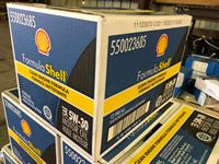 Case of Shell 5W-30 Engine Oil 