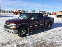 2000 Chev 1500 4X4 Extended Cab Pickup