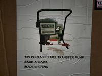 12V Portable Fuel Transfer Pump 