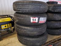 (4) Grizzly 235/80R16 Trailer Tires with Rims