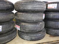 (4) Grizzly 235/80R16 Trailer Tires with Rims