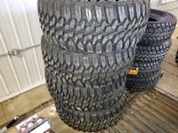 (4) 33X12.50R18LT Tires 