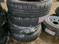 (8) New 225/75R15 Trailer Tires 