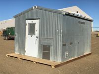    12 ft x 14 ft Insulated Steel Shed