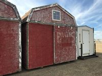    12 ft x 24 ft Hip Roof Barn