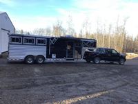 2013 Elite Colt SS Aluminum (3) Stall 31 ft Horse Trailer with Front Living Quarters