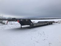 2004 Muvall 5370 SftD Double Drop 53 ft Equipment Trailer