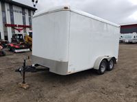 2014 Forest River 14 ft T/A Enclosed Trailer