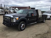    2015 Ford F-550 4X4 Dually Deck Truck