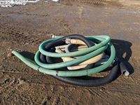 Assortment of 3 & 4 Inch Hoses