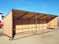 8 ft X 30 ft Calf Shelter (unused)