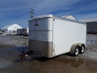 2012 CJAY 7 x 14 ft T/A Enclosed Trailer