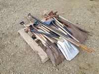 Pallet Of Yard Hand Tools