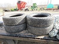 (4) 225/75R17 tires (used)
