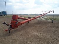    Farm King 10" X 60 ft Mechanical Swing Grain Auger