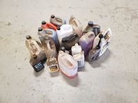    Assortment of Jugs of Oil / Washer Fluid