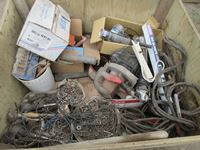    (1) Wood Box of Miscellaneous Hardware