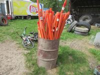    Barrel of Orange Poly Markers