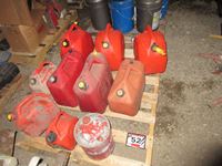    (10) Various Size Jerry Cans