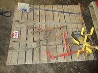    (3) Hand Post Hole Augers, (3) Boomers, Hose Reel