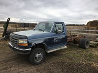 1995 Ford F350 Custom 4X4 Dually Cab & Chassis