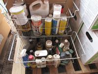    Assortment of Paints & Shop Fluids