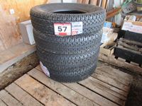    (4) Grizzly 225/75R15 Trailer Tires