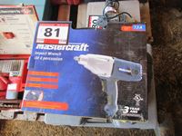    Mastercarft Electric Impact (new) & 700 Rotary Hammer