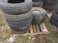    (7) Various Size Implement Tires & Rims