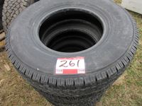    (4) 235/85R16 Trailer Tires Take Offs