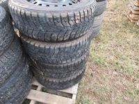    (4) Blizzak 215/60-16 Tires & Rims