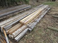    (8) 4X4" X14 & (18) 4 X4" X16 Rough Lumber
