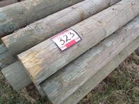    (16) 6" X25 Treated Poles