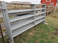    (8)  2W 5 Bar 10 Medium Duty Grey Panels