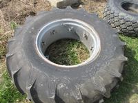    18.4-26 Rear Tractor Tire on Rim (new)