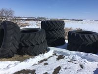(8) 710/70R-42 Tractor Tires