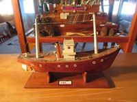    SS McBride Wooden Model Boat