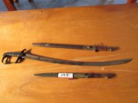    Sword & (2) Knives